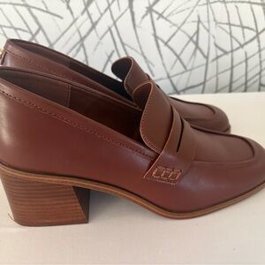 Marc Fisher Men's Tan Slip-On Loafers